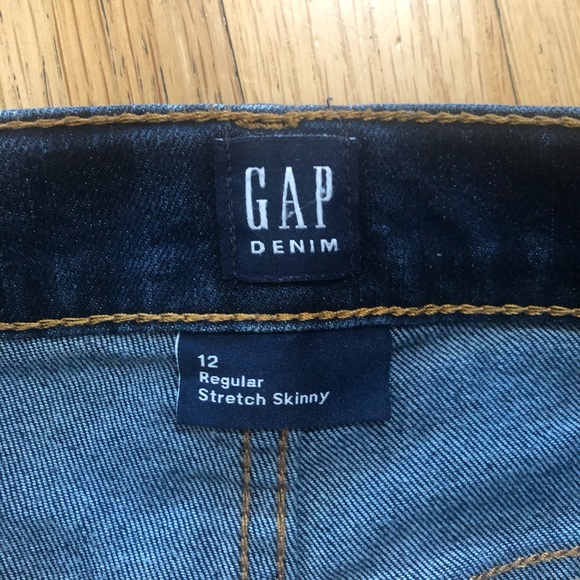 Boys GAP jeans. Dark wash - Picture 4 of 4